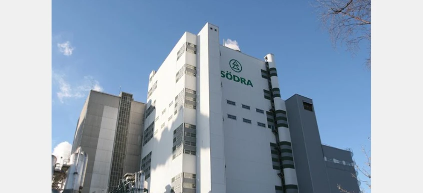 Usine Södra Cell de Värö en Suède produisant une pâte intégrant des coques d’avoine