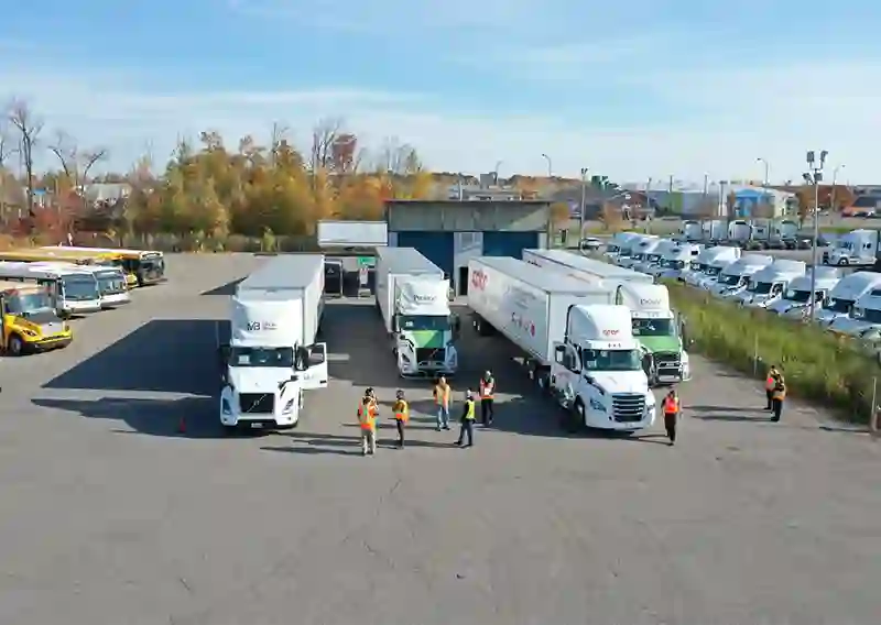 Banc d’essai pour camions à zéro émission de Transports Canada
