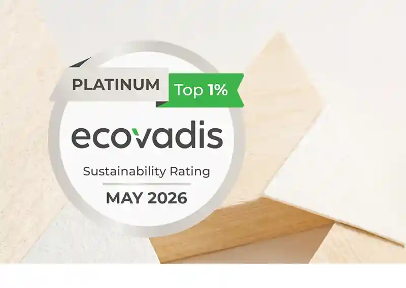 Metsä Fibre obtient la médaille Platine d’EcoVadis en 2026