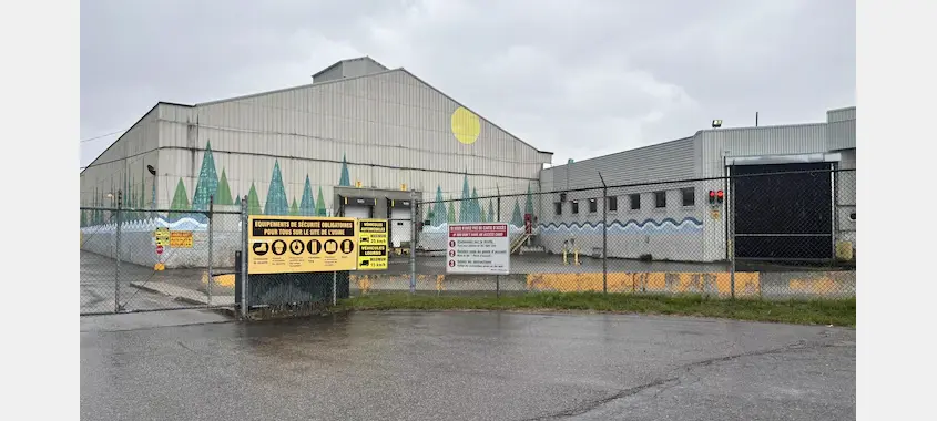 L’usine Kénogami de Domtar
