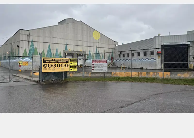 L’usine Kénogami de Domtar