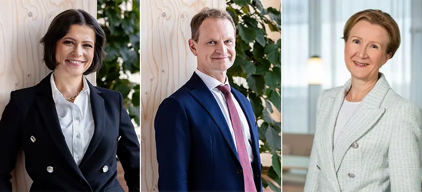 Micaela Thorström, Niclas Rosenlew, Sonja Salmi